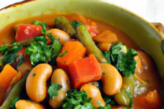 Hearty Bean and Vegetable Stew: A Nutritious Comfort Meal