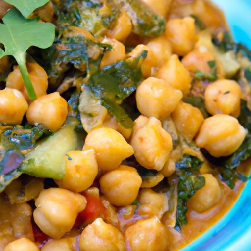 Wholesome Chickpea and Spinach Curry: A Nutritious Delight