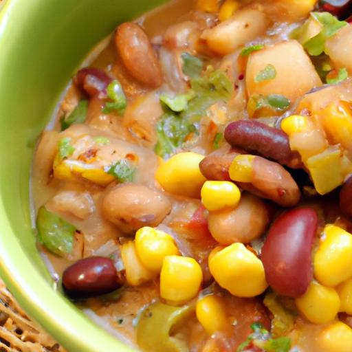 Hearty Corn and Bean Stew: A Nutritious Comfort Classic