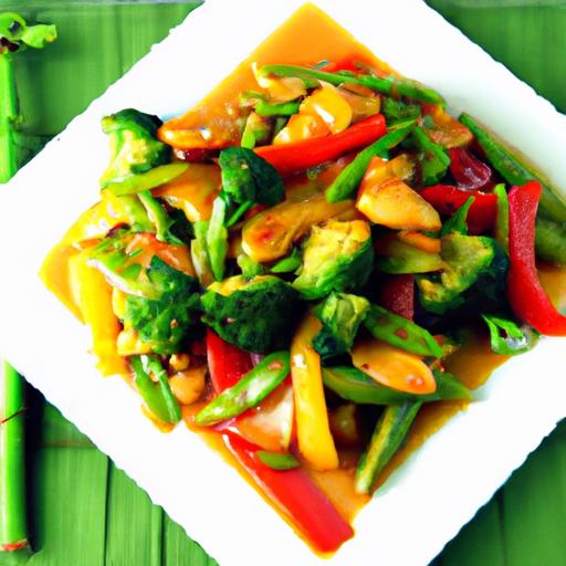 Vibrant Vegetable Stir Fry: A Colorful,Healthy Delight