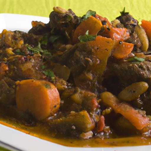 Savory Senegalese Mafe: Hearty Lamb & Beef Peanut Stew Delight