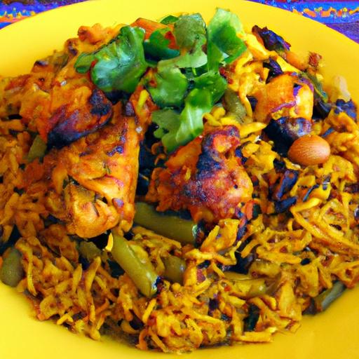 Tanzanian Chicken Biryani: A Flavorful Journey of Spices