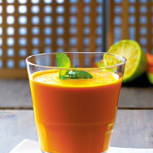 Vibrant Carrot ⁢Mango Juice:‍ A zesty Immune⁢ Booster Recipe