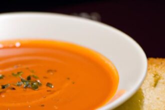 Velvety Tomato Red Pepper Soup: A Flavorful Comfort Bowl