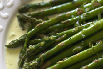 Savor Grilled Asparagus Drizzled with Luscious Hollandaise