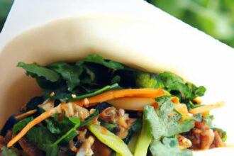 Heavenly Taiwanese Vegetarian Gua Bao: A Flavorful Delight