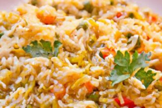 Sun-Cooked Rice Pilaf: A Flavorful Journey Under the Sun