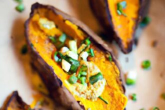 Roasted Sweet Potatoes Meets Tahini: A Perfect Flavor Duo