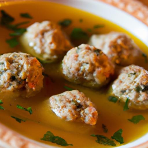 Savor Authentic Italian Wedding Soup with Savory Meatballs