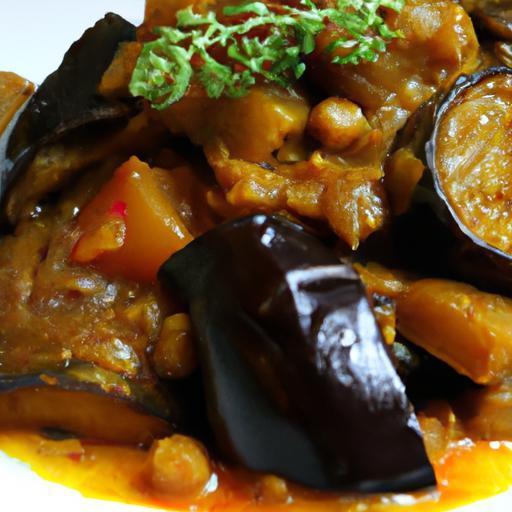 Savor the Flavors: Moroccan Lentil and Eggplant Stew Recipe