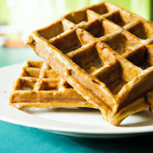 Crispy Vegan Belgian Waffles: Flavorful Plant-Based Delight