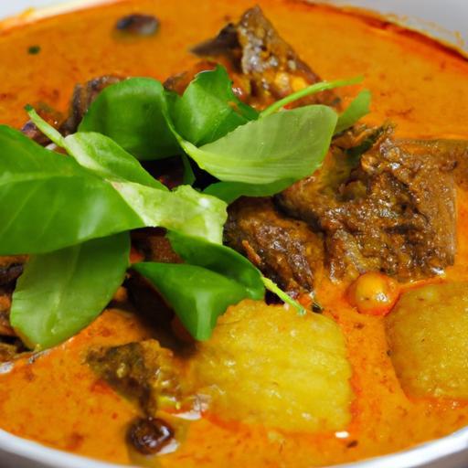 Savor Tanzanian Beef Stew Infused with Creamy Coconut Milk