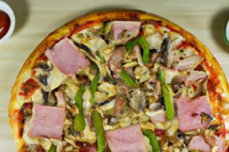 Savor the Flavor: Artichoke and Ham Pizza Delight