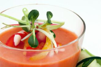 Chilled Spanish Gazpacho: A Refreshing Taste of Tradition