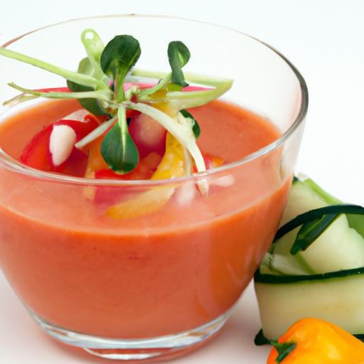 Chilled Spanish Gazpacho: A Refreshing Taste of Tradition