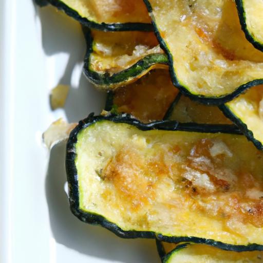 Crunchy Parmesan Zucchini Chips: A Healthy Snack Delight