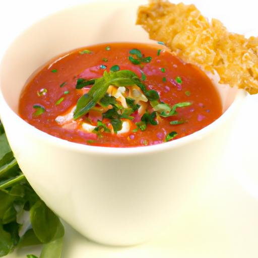 Chilled Spanish Gazpacho: A Refreshing Taste of Tradition