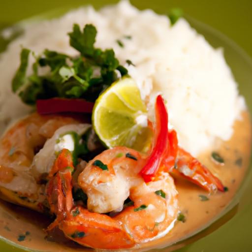 Savory Shrimp and Coconut Stew: A Tropical Flavor Journey