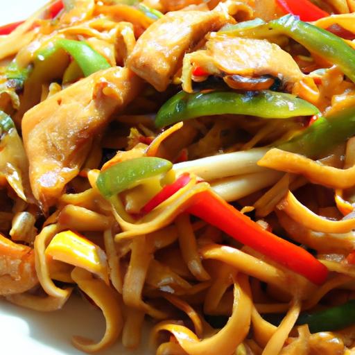 Savor the secrets of Authentic Chicken Chow Mein Delight