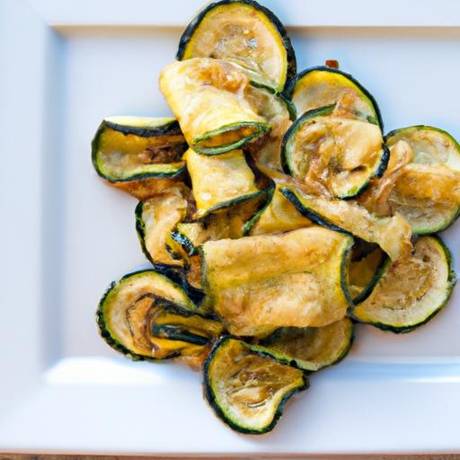 Crunchy Parmesan Zucchini Chips: A Healthy Snack Delight