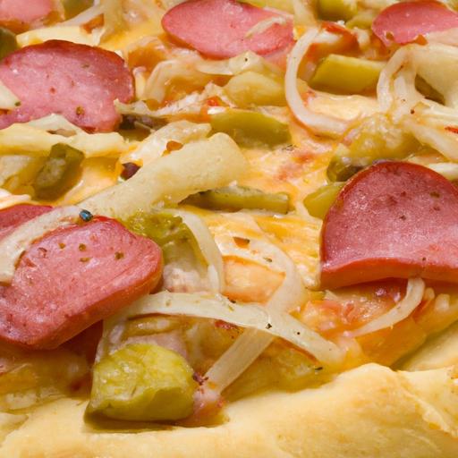 Savor the‍ Flavor:‍ Artichoke​ and ⁣Ham ⁤Pizza delight