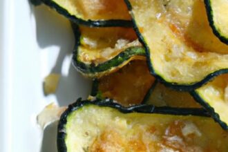 Crunchy Parmesan Zucchini Chips: A Healthy Snack Delight