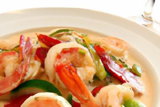 Savory Shrimp and Coconut Stew: A Tropical Flavor Journey