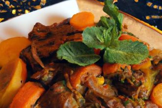 Slow-Cooked Spiced Beef Tagine: A Flavorful Journey