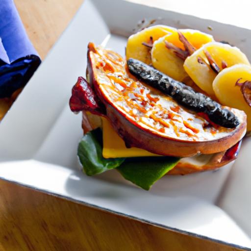 The Ultimate loaded Breakfast Sandwich: Morning Fuel Boost