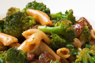 Savor Cavatelli: A Perfect Blend of Broccoli and Sausage