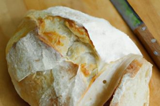 Rustic Pugliese Bread Made with Nutty Durum Wheat Flour