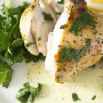 Zesty Za’atar Roasted Chicken with Creamy Lemon Yogurt Twist