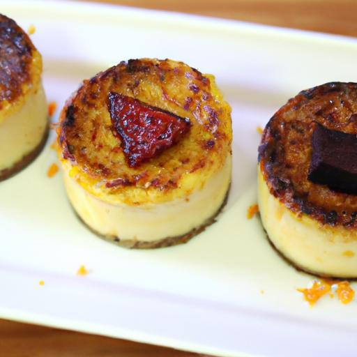 Mini Crème Brûlée Cheesecakes: Decadent Bites of Bliss