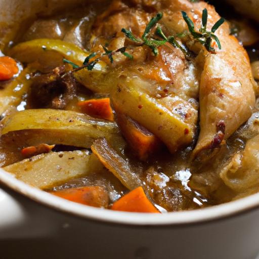 Savoring Chicken Fricassée: A Classic french Comfort Dish
