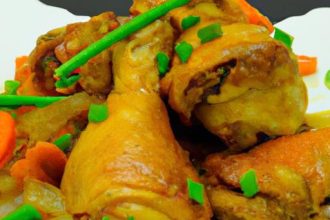 Savoring Chicken in Palm Oil Sauce: A Flavorful Delight