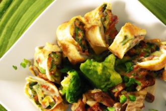 Melt-In-Your-Mouth Cheesy Baked Veggie Rolls Recipe