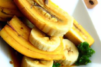 Sweet Harmony: Caramelized Plantain & Coconut Delight